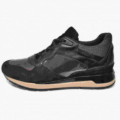 Pantofi sport dama, din piele naturala, marca Geox, D62N1-01-06, negru, marime: 39 foto