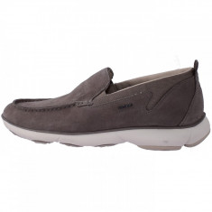 Mocasini barbati, din piele naturala, marca Geox, U82D7D-C6029-B2-06, taupe, marime: 42 foto