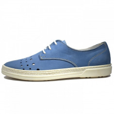 Pantofi dama, din piele naturala, marca Formenterra, A5G767-07-29, albastru, marime: 36 foto