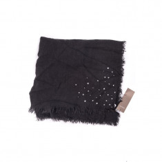 Fular Dama Pieces Mia Long Scarf Negru foto