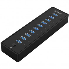 Hub USB Orico P10-U3 10 Port USB 3.0 foto