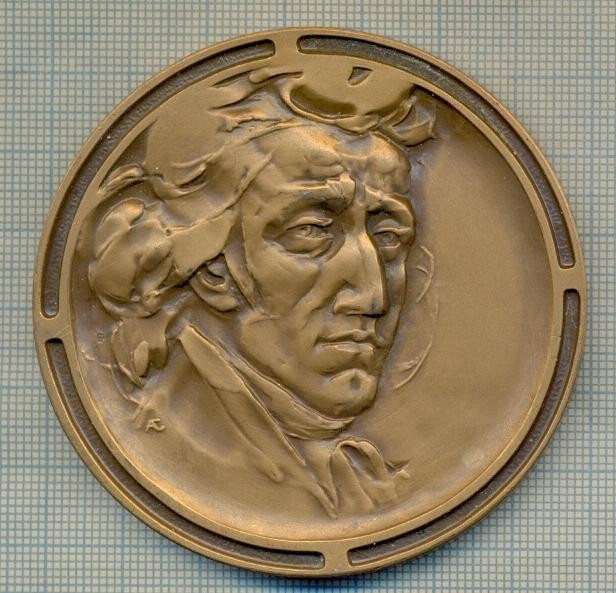 MEDALIE Y159 -CHOPIN 1980-CELEBRUL COMPOZITOR POLONEZ FREDERIC FRANCOIS CHOPIN