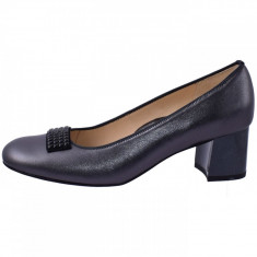 Pantofi dama, din piele naturala, marca Ara, ar35504-05-L2, negru cu diverse, marime: 41 foto