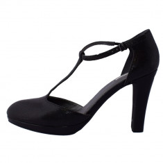 Pantofi dama, din piele naturala, marca Geox, D34W8B-01-06, negru, marime: 39 foto