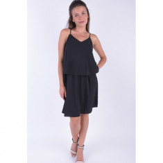 Rochie Pieces Thea Negru foto