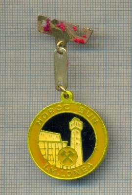 BRELOC Y43 PENTRU COLECTIONARI - MINERIT - NOROC BUN - I.M. LONEA foto