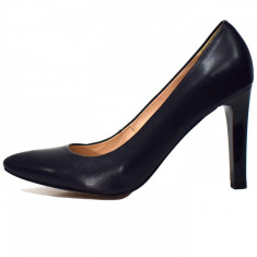 Pantofi dama, din piele naturala, marca Botta, 428-42-05, bleumarin, marime: 36 foto