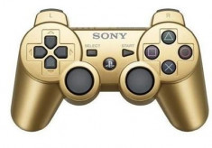 Sony Dualshock 3 Sixaxis Controller Gold Ps3 foto