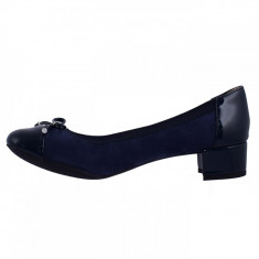 Pantofi dama, din piele naturala, marca Geox, D54V8A-42, bleumarin, marime: 38.5 foto