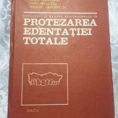 Carte vintage medicina/stomatol,FELICIA PRELIPCEANU-PROTEZAREA EDENTATIEI TOTALE