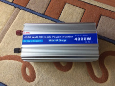 Invertor de tensiune 24V-230V,4000W foto