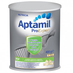 Lapte Praf Nutricia, Aptamil Pdf, Pentru Prematuri, Dupa Externare, 400G, 0Luni+ foto