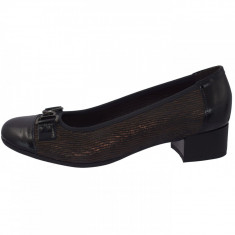 Pantofi dama, din piele naturala, marca Alpina, 88902-42-23, bleumarin, marime: 36 foto