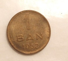 1 BAN 1952 -UNC foto
