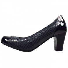 Pantofi dama, din piele naturala, marca Alpina, 8036-2-42, bleumarin, marime: 39.5 foto