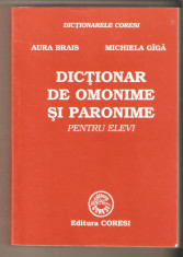 Aura Brais-Dictionar de omonime si paronime pentru elevi foto