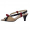 Sandale dama, din piele naturala, marca Botta, 476-3, bej, marime: 35