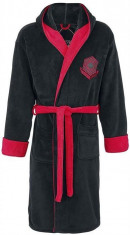 Halat De Baie Kylo Ren Black/Red Hoodless Bathrobe foto