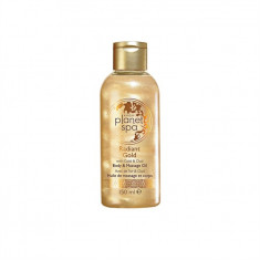 Ulei de masaj pentru corp Planet Spa Radiant Gold cu extract de aur ?i Oud foto