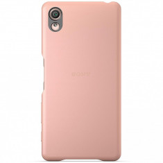 Carcasa Sony Style Cover SBC22 pentru Xperia X rose gold foto