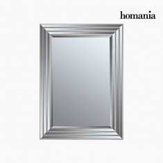 Oglinda Rasina sintetica Sticla bizotata Argintiu (82 x 3 x 112 cm) by Homania foto