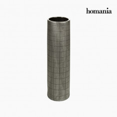 Vaza Ceramica Argintiu (16 x 16 x 59 cm) by Homania foto