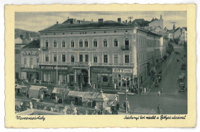 3961 - TARGU MURES, Market, Romania - old postcard - used - 1941 foto