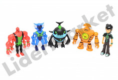 Set 5 figurine Ben 10 foto