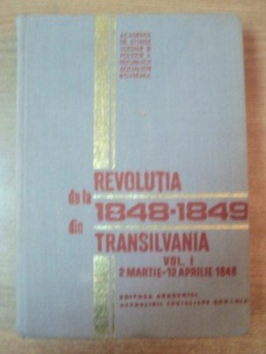 Revolutia de la 1848-1849 din Transilvania : 2 martie - 12 aprilie 1848 foto
