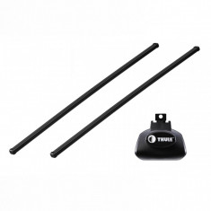 Bare transversale Thule Squarebar 118 pentru CHEVROLET Cruze 5 usi Hatchback, model 2001-2004, Sistem cu prindere pe bare longitudinale foto