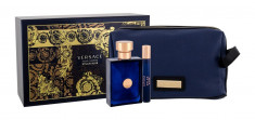 Apa de toaleta Versace Pour Homme Dylan Blue Barbatesc 100ML Edt 100 ml + Edt 10 ml + Cosmetic Bag foto