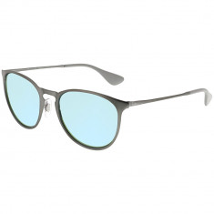 Ochelari Ray-Ban Mirrored Erika RB3539-9015B4-54 argintiu Oval foto