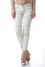 Jeans dama Bray Steve Alan 64826 Crem foto