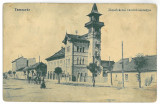 572 - TIMISOARA, Turnul Pompierilor, Romania - old postcard, CENSOR - used 1914, Circulata, Printata