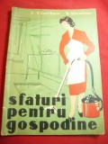 C.Ciortan si X.Nicolau - Sfaturi pentru Gospodine - Ed. Tehnica , 88 pag