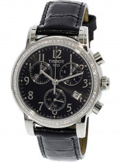 Ceas dama Tissot Dressport T050.217.16.052.01 argintiu Leather Swiss Quartz T050.217.16.052.01 foto