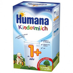 Lapte Praf Humana Kindermilch 1, 1 ani +, 550 g foto