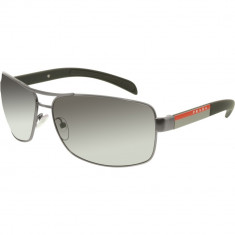 Ochelari Prada barbatesc Polarized Linea Rossa PS54IS-7CQ5W1-65 gri Rectangle foto