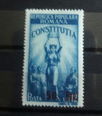 Romania 1952 lp 298 Constitutia supratipar mnh foto