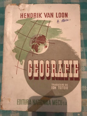 Geografie Hendrik Van Loon foto