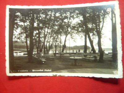 Ilustrata Craiova -Strand Jiului circulat 1941 foto