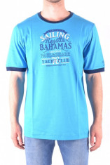 Tricou barbati Paul&amp;amp;shark 100933 blue foto