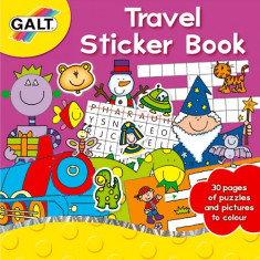 Travel Sticker Book - Carte Activitati cu Abtibilduri pentru Calatorie foto