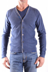 Cardigan barbati Fred Mello 102876 blue foto