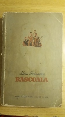 myh 45s - Liviu Rebreanu - Rascoala - ed 1954 foto