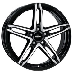 Jante RENAULT LATITUDE 8J x 18 Inch 5X114,3 et35 - Alutec Poison Diamant-schwarz-frontpoliert - pret / buc foto