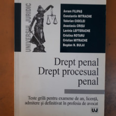 Filipaș ș.a., Drept penal. Drept procesual penal. Teste grilă pentru examene 003