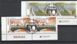 Romania, CEPT poduri 2 serii perechi,stampila prima zi nr lista ,2188.