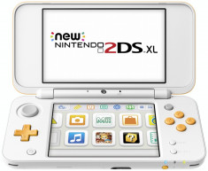 New Nintendo 2DS XL alb portocaliu foto