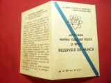Carnet de Membru -Asociatia pt. Cultura Fizica si Sport -Rezervele de Munca 1951